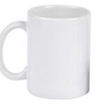 11oz white ceramic mug