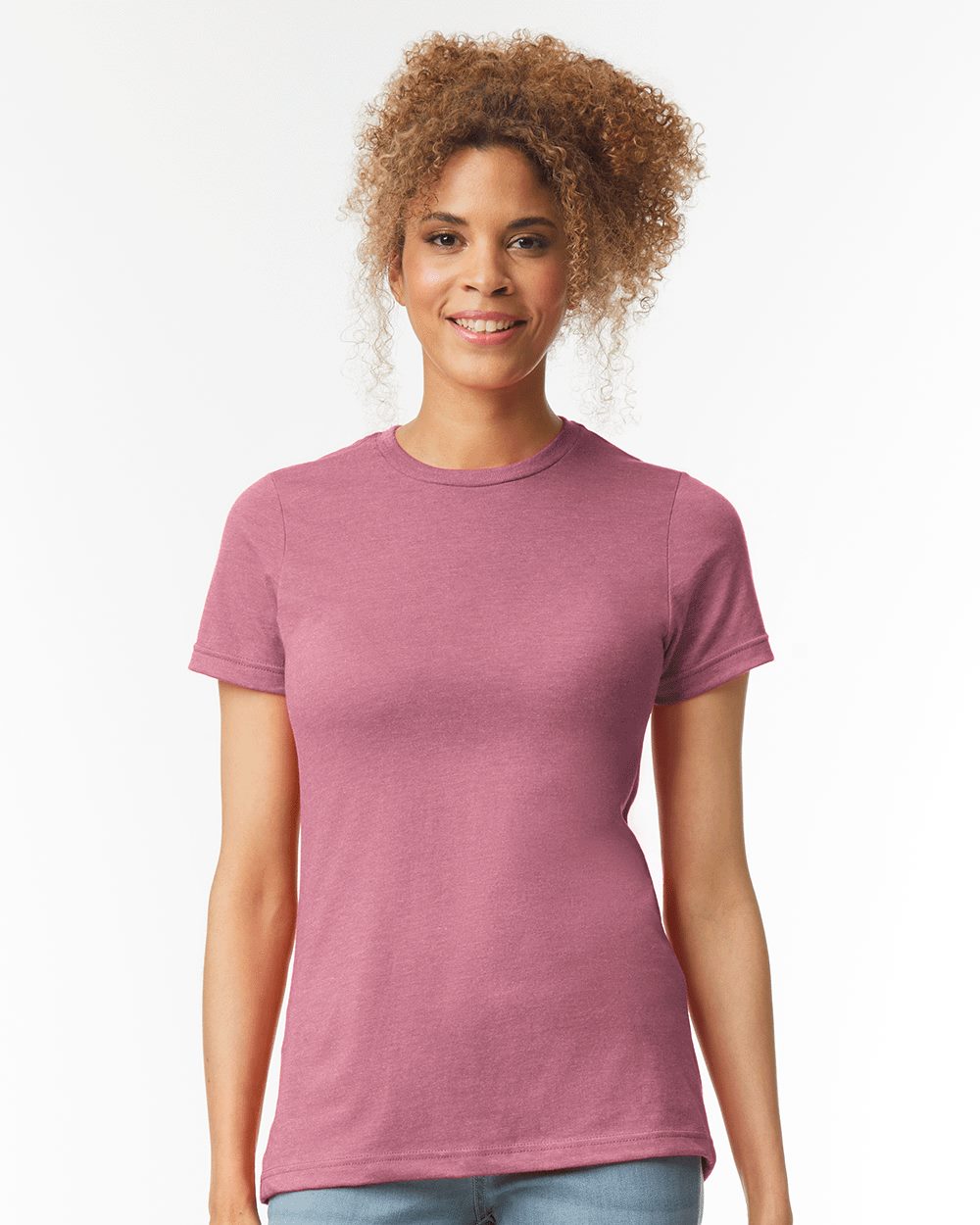 Gildan 64001LCVC Women's Softstyle® CVC T-Shirt - Image 1