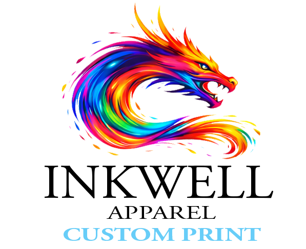 InkWell Apparel - We offer high quality custom apparel with no minimums. We can print custom t-shirts, sweatshirts, hoodies, zip hoodies, jackets, tote bags and more.